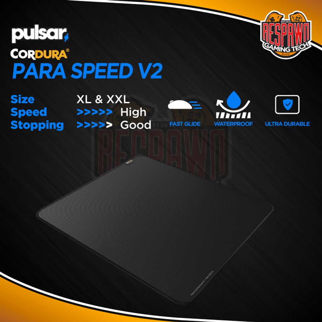 ParaSpeed Mouse Pad XL~XXL (High Speed) – Pulsar Gaming Gears