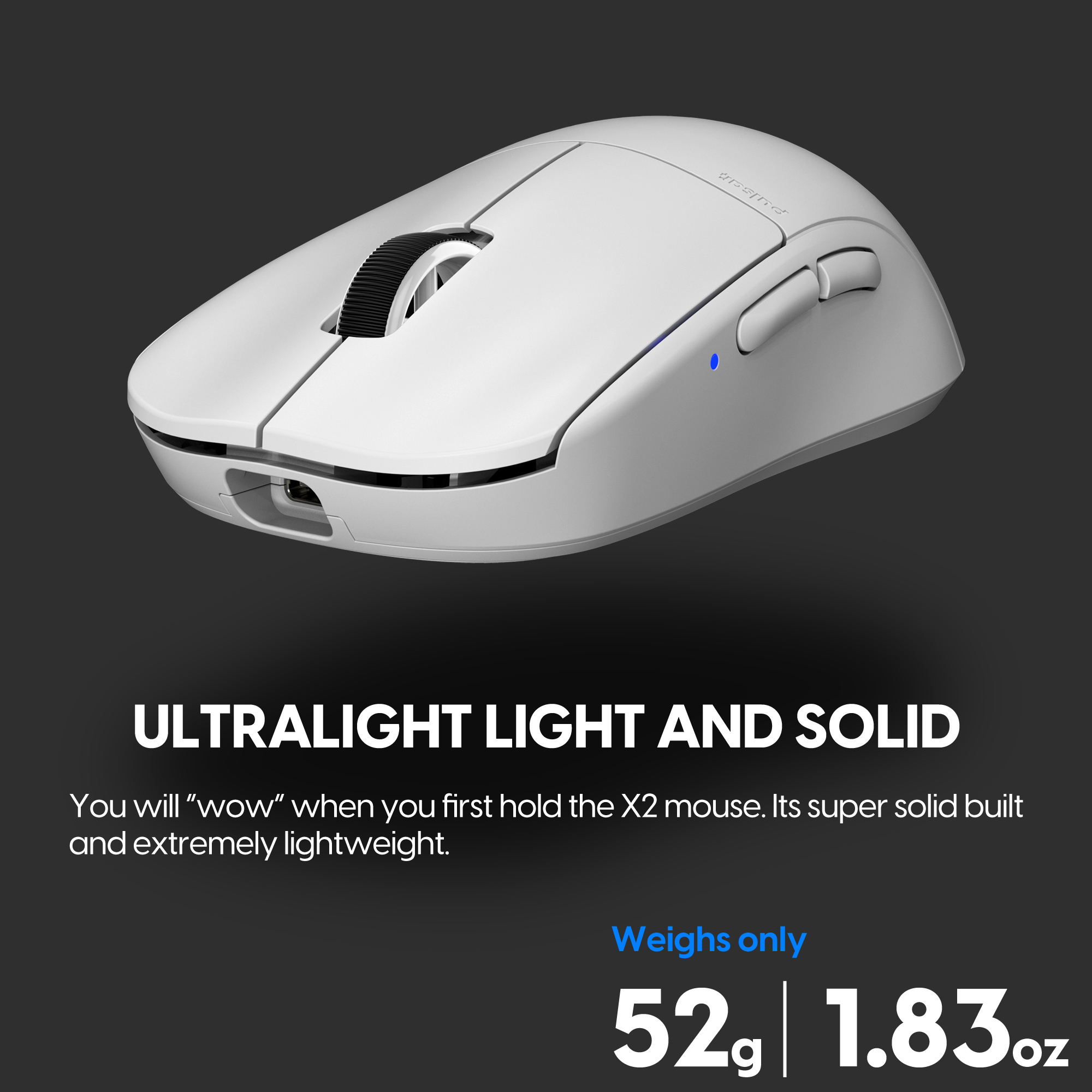 Pulsar Gaming Gears_X2 Mini Wireless Gaming Mouse_White_02