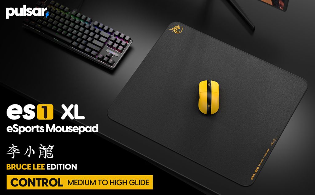 Pulsar x Bruce Lee ES1 gaming mouse pad_XL_01