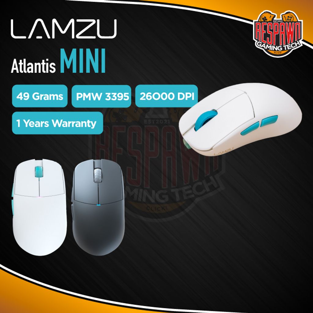 LAMZU Atlantis Mini Review - Packaging, Weight & Feet