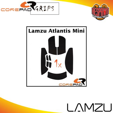 LAMZU ATLANTIS MINI GRIPS TEMPLATE