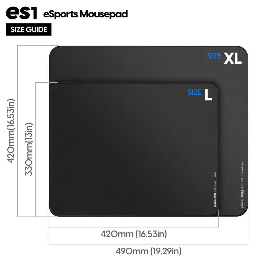 Pulsar ES1 gaming mouse pad XL_007