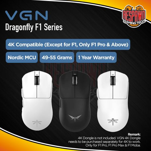 VGN Dragonfly F1 Series Wireless Gaming Mouse