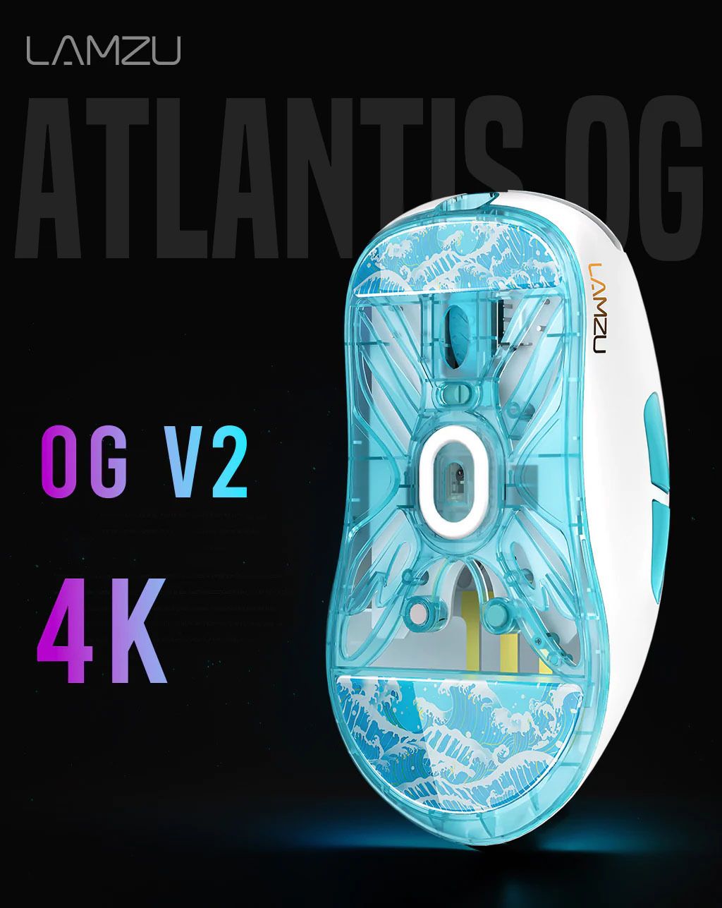 Lamzu Atlantis OG V2 4K Wireless Superlight Gaming Mouse – Respawn ...