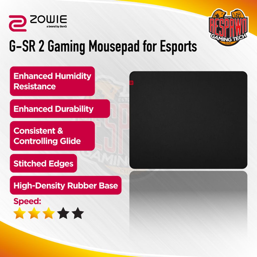 Poster Zowie G-SR-2 Gaming Mouspad for Esports