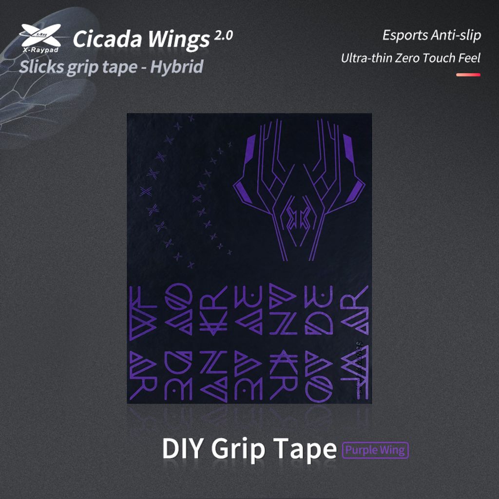 Cicada-Wing-black-purple-DIY-Mouse-Grip-Tape