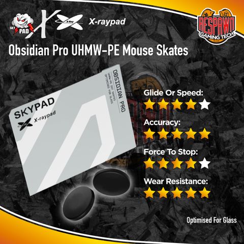 Poster - Obsidian Pro UHMW-PE Mouse Skates