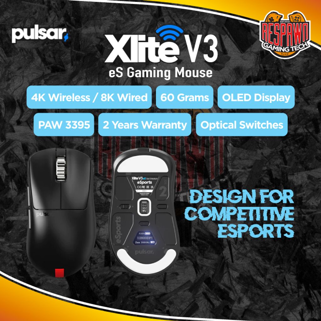 Poster - Pulsar Xlite V3 eS Gaming Mouse