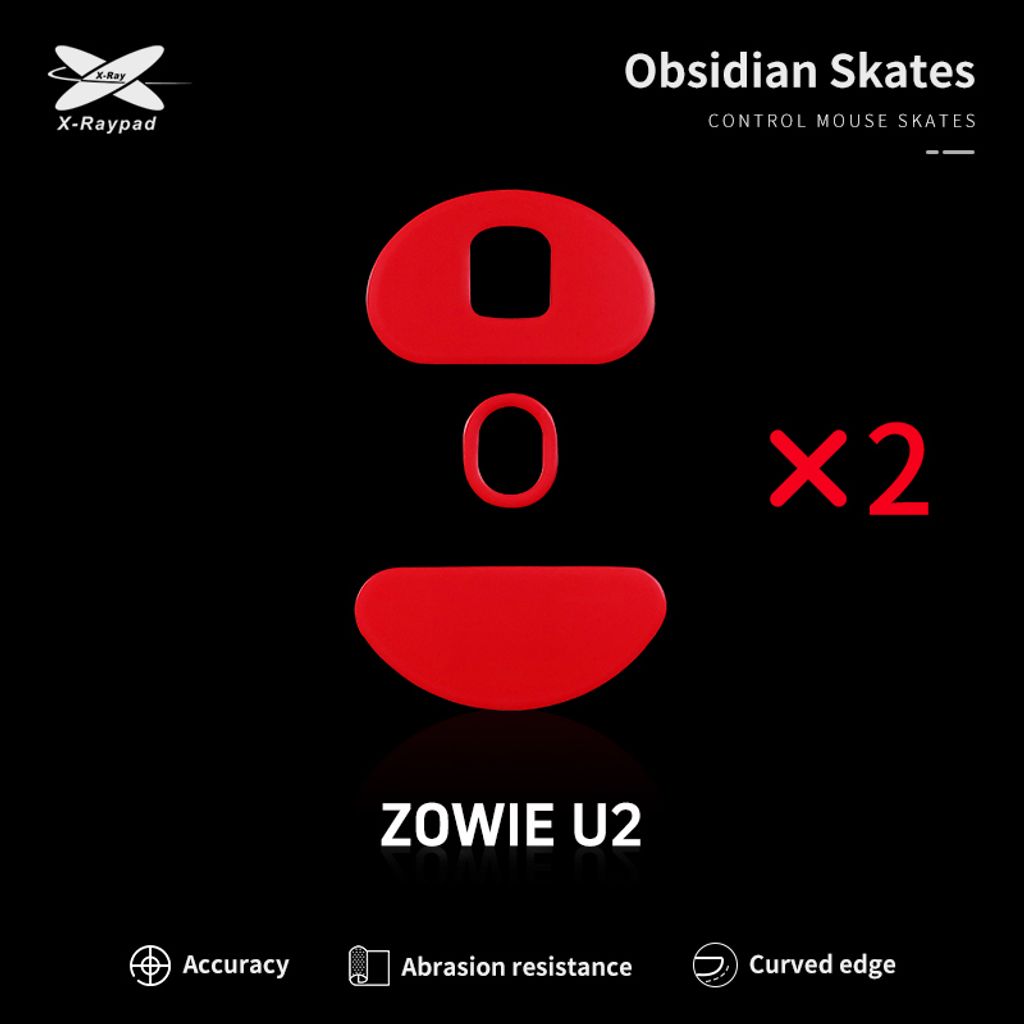 Obsidian-Skates-for-ZOWIE-U2-Wireless-Mouse