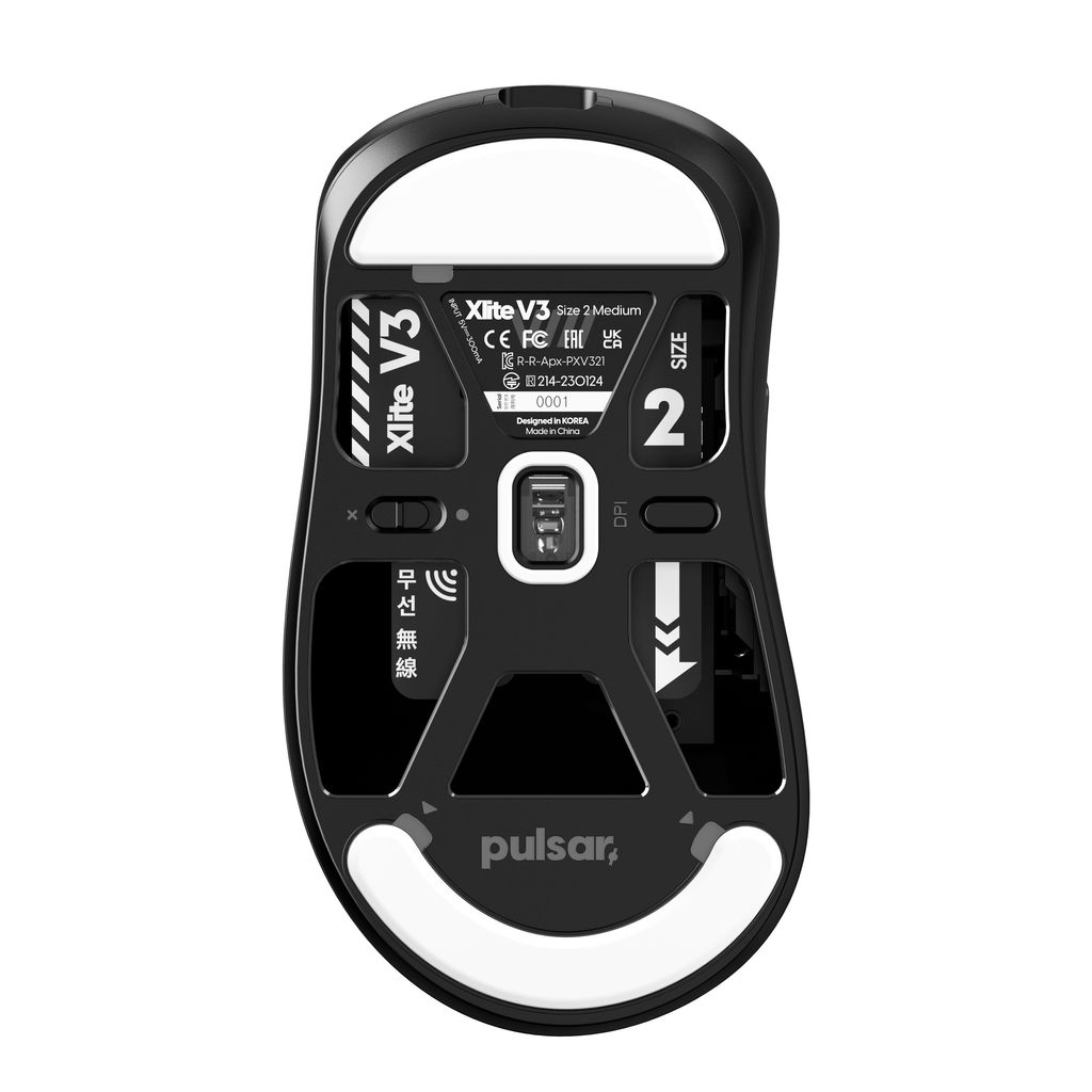 Pulsar Xlite V3  Wireless mouse_Size2_Black-004 copy