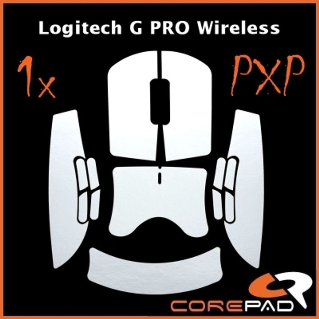 Corepad PXP Grips Logitech G Pro Wireless GPW white 01