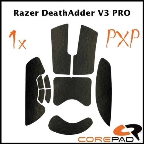 Corepad PXP Grips Razer DeathAdder V3 DA 3 DA3 PRO black 01