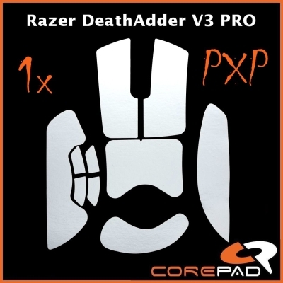 Corepad PXP Grips Razer DeathAdder V3 DA 3 DA3 PRO white 01 (1)