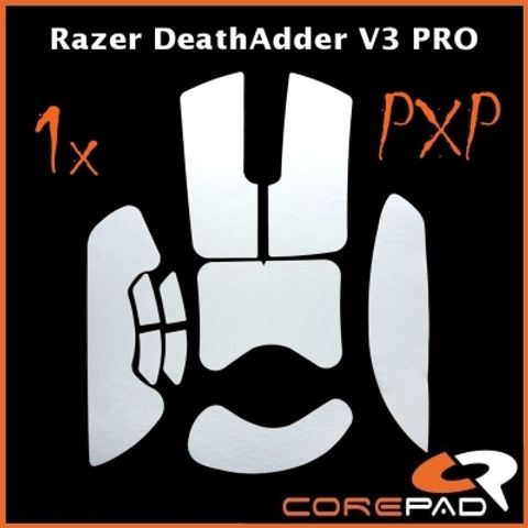 Corepad PXP Grips Razer DeathAdder V3 DA 3 DA3 PRO white 01 (1)