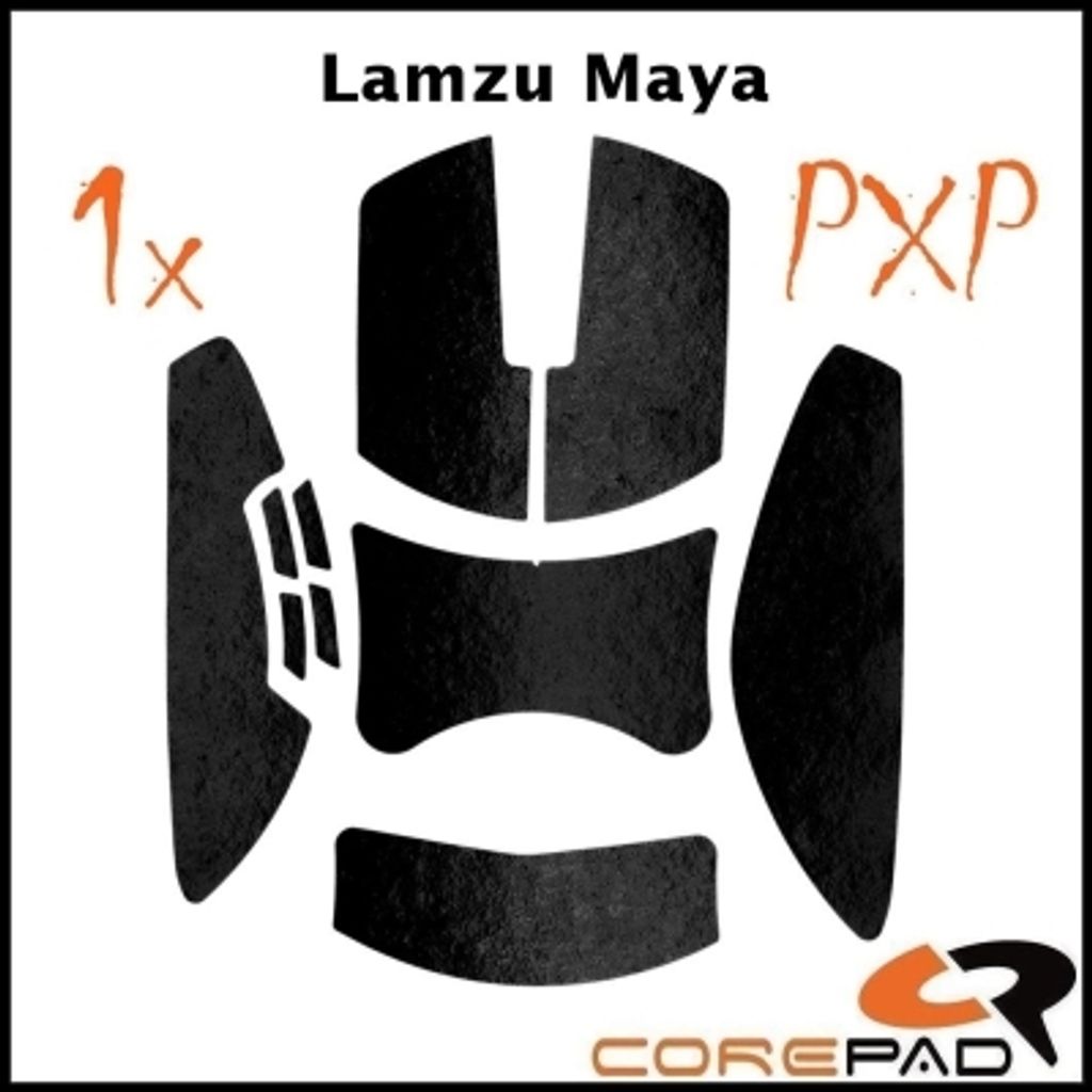 Corepad PXP Grips Lamzu Maya 4K black 01