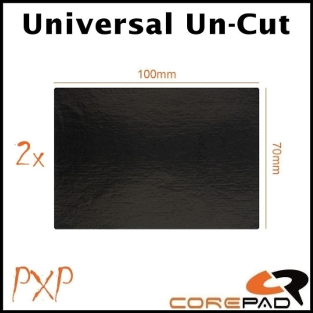 Corepad PXP Grips Uni Universal Un Cut DIY Mouse Black 01