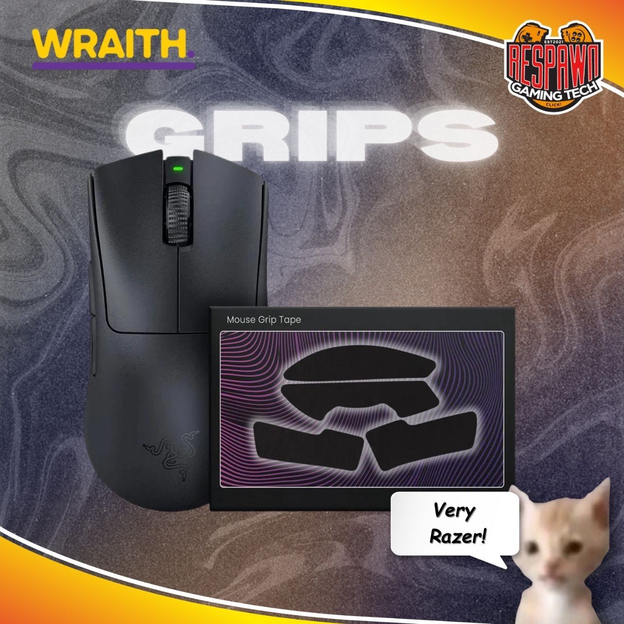 Padsmith Empress Blue | Speed Glass Mousepad – Respawn Padsmith Empress Blue | Speed Glass Mousepad – Respawn