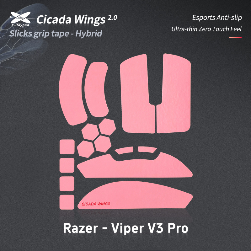 cicada-wings-grip-tape-for-razer-viper-V3-Pro-pink