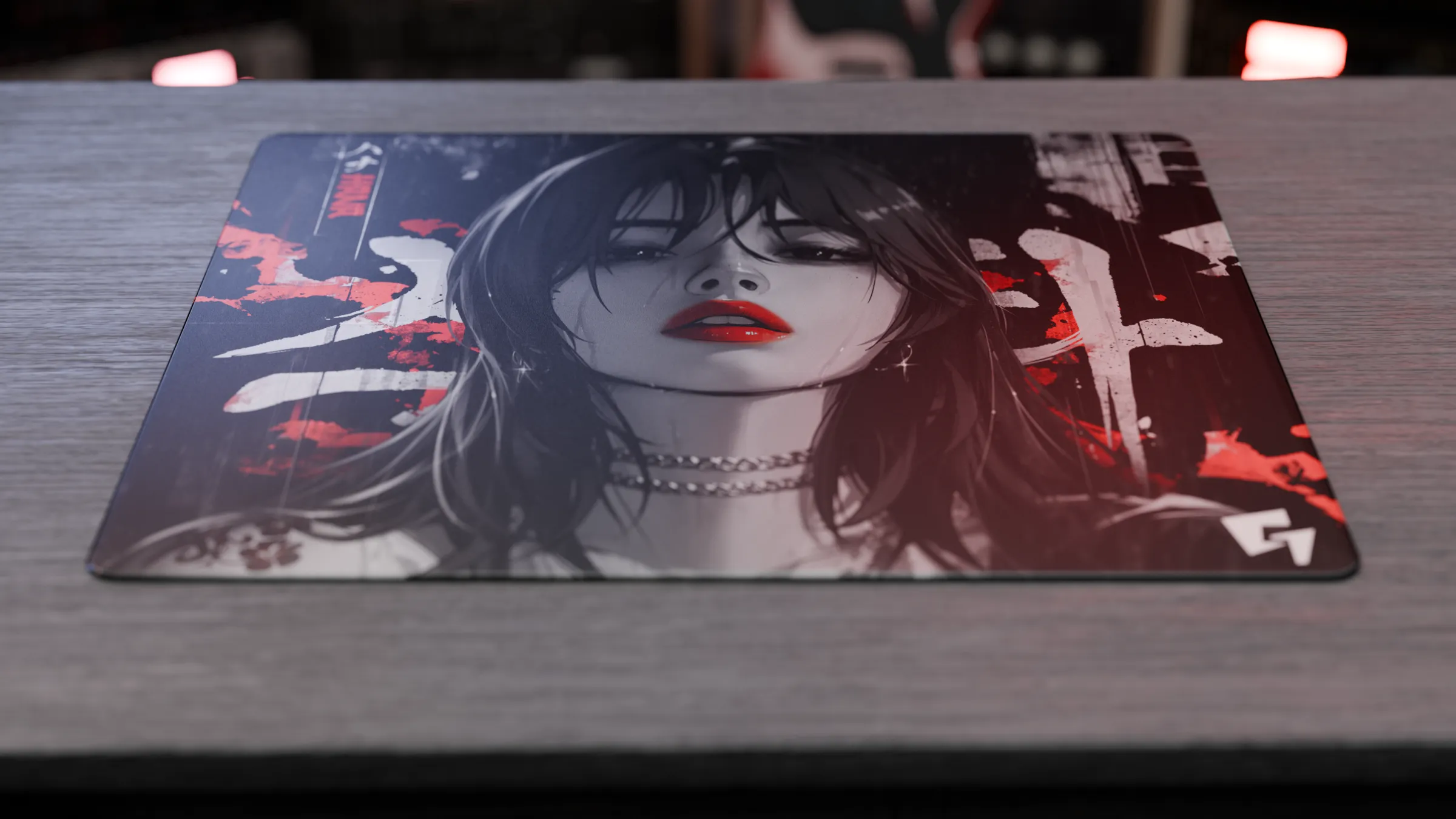GLSSWRKS Hana Limited Edition Glass Mouse Pad (24Hours Pre GLSSWRKS Hana Limited Edition Glass Mouse Pad (24Hours Pre