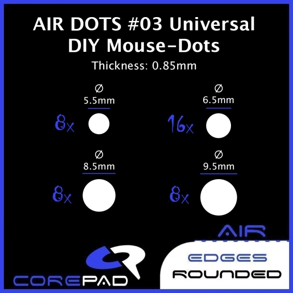 Corepad Skatez AIR Dots 03