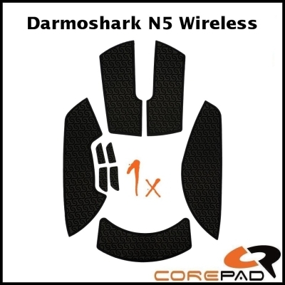 Corepad Soft Grips Darmoshark N5 black 01