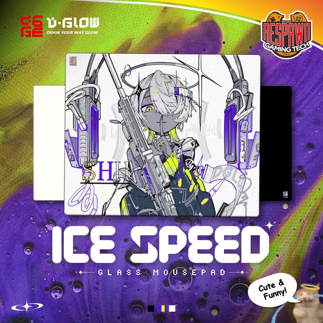 Yuki Aim Oni 2.0 Collection Glass/ Cloth Gaming Mousepad