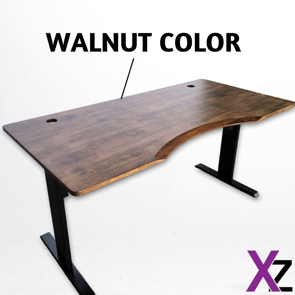 Walnut + Black Leg