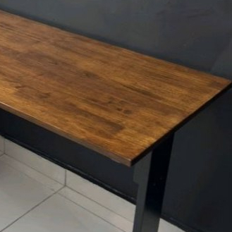 Walnut Top+Black Leg