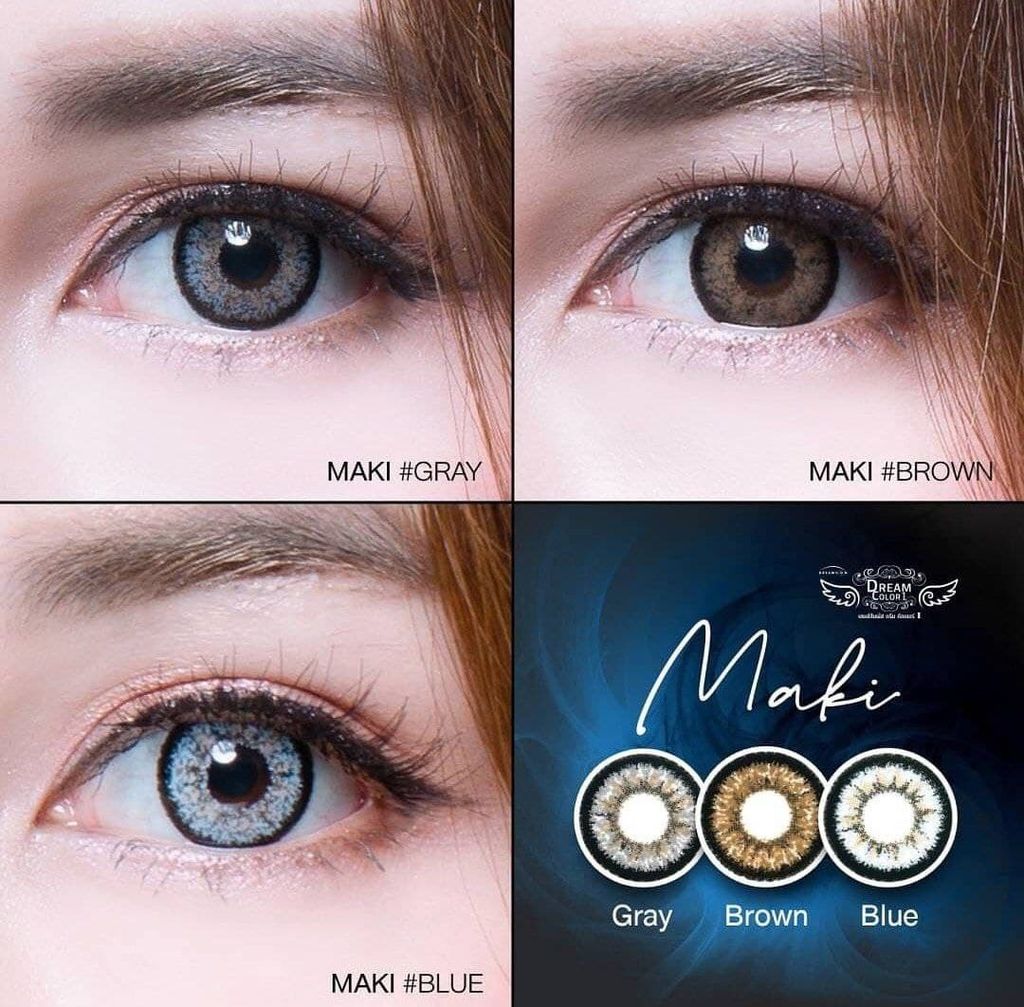 MAKI Gray Power 0900 contact lens 16mm Sweety Plus