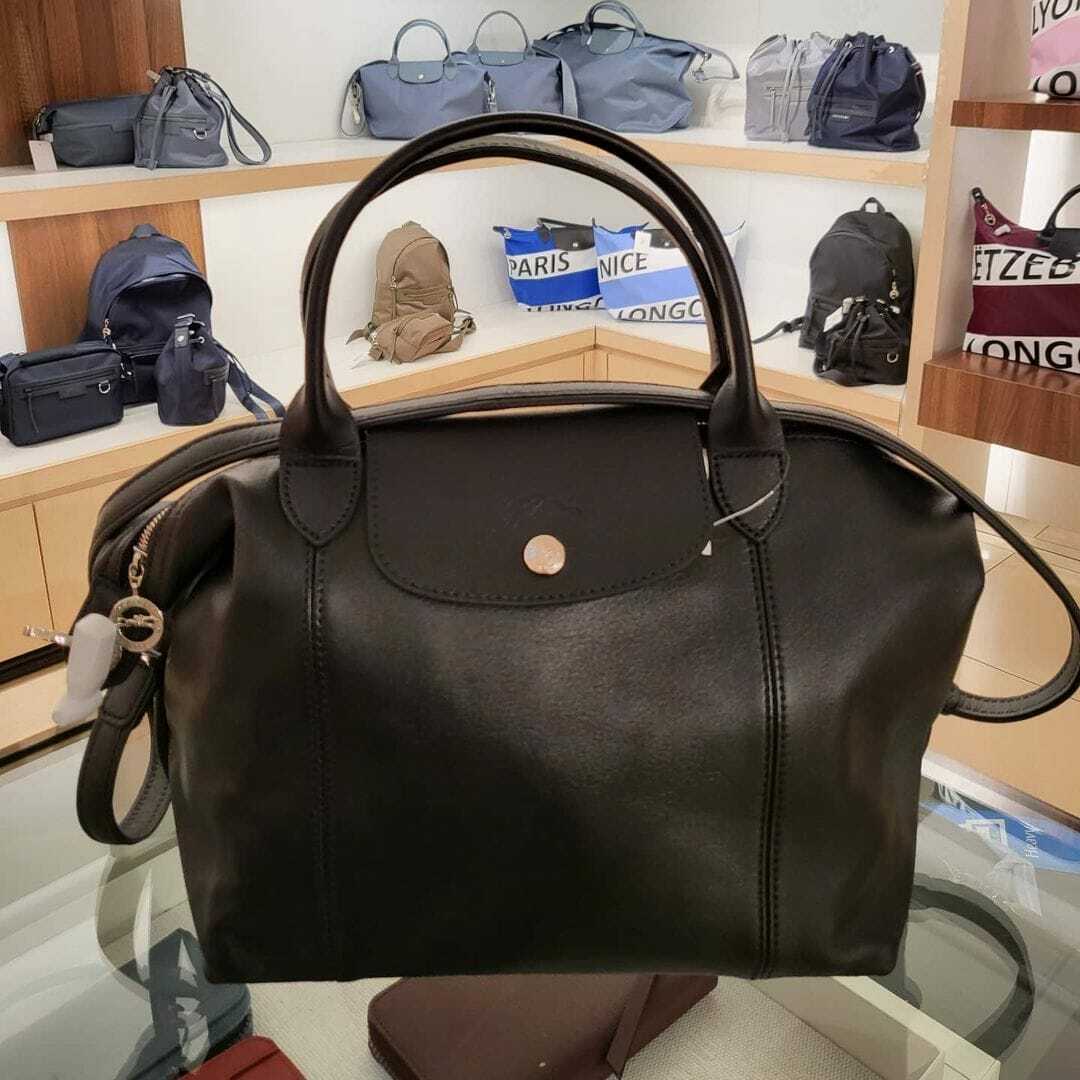 longchamp dark brown