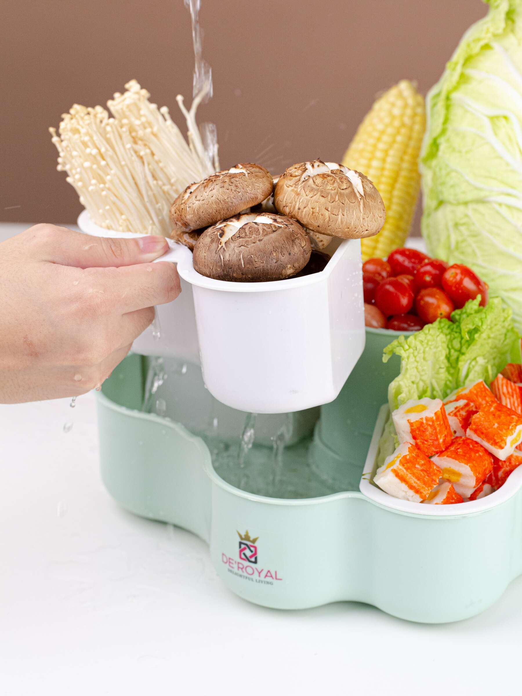 Deroyal Steamboat Colander & Container Rack deroyal.my