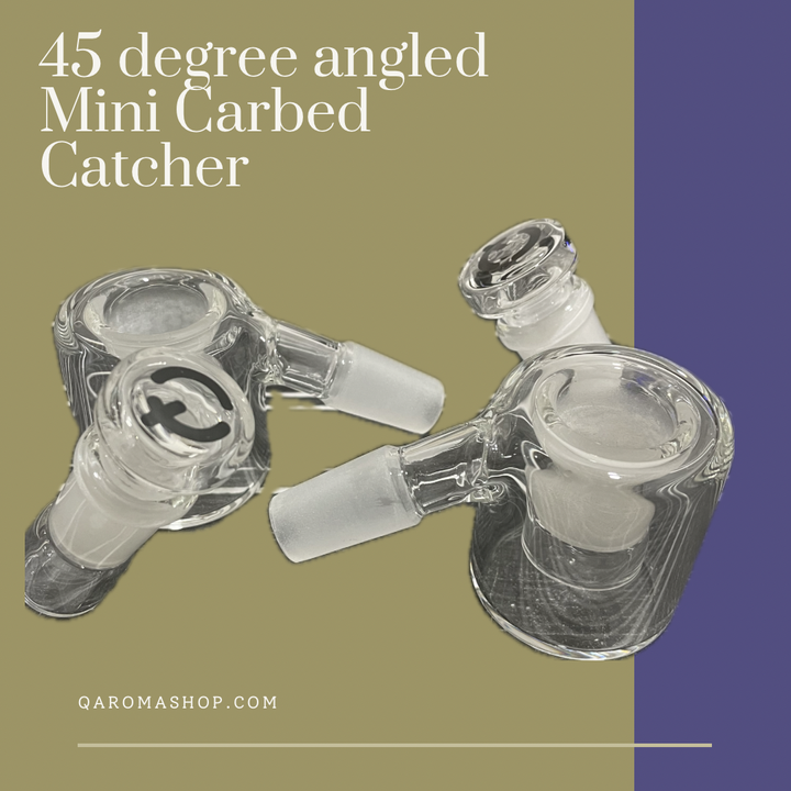 45 degree angled Mini Carbed Catcher
