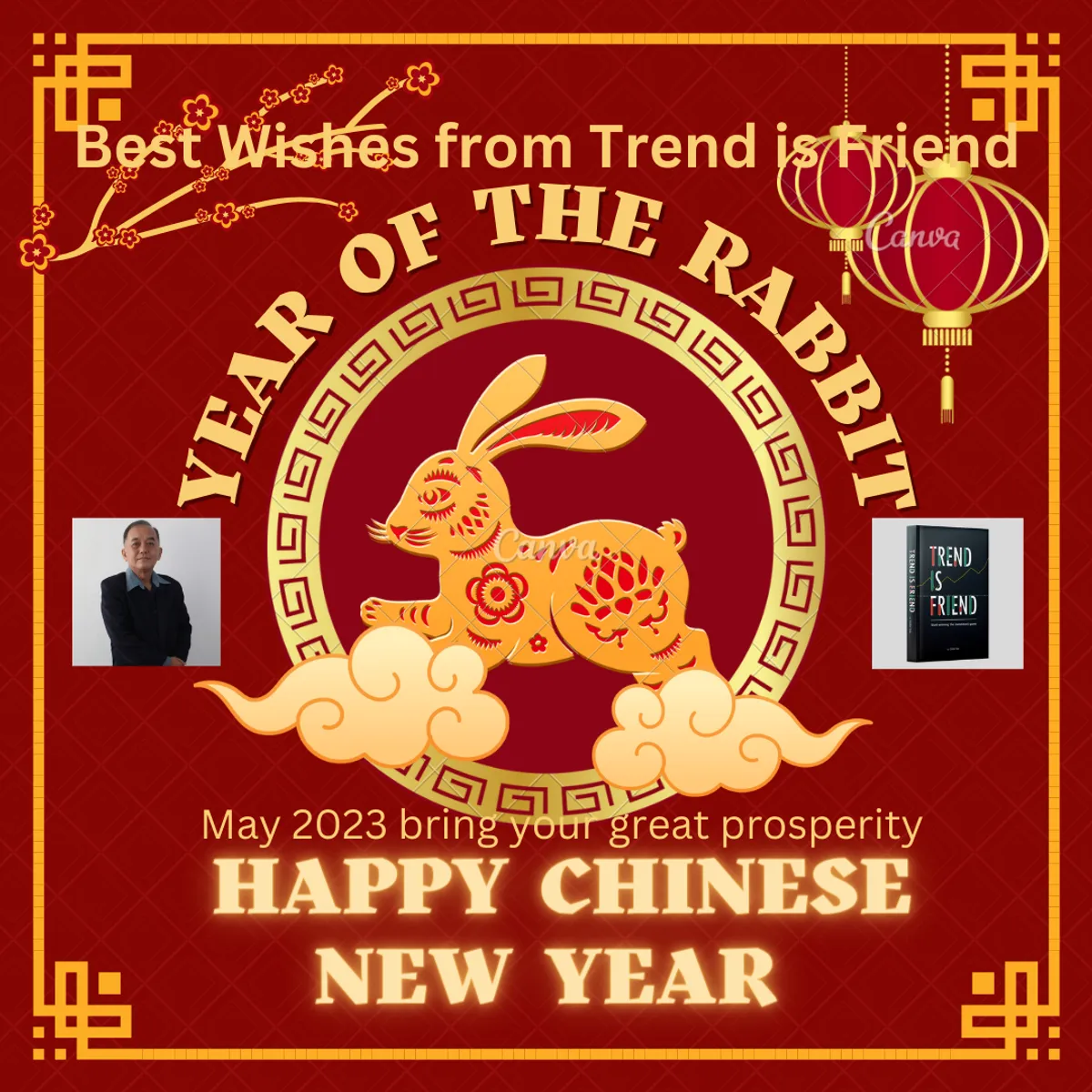 Good luck, good health, good cheer and Happy Chinese New Year 2023!