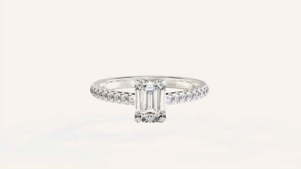 Emerald Elegant Diamond Ring.gif