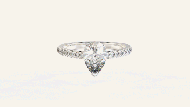 Pear Elegant Diamond Ring.gif