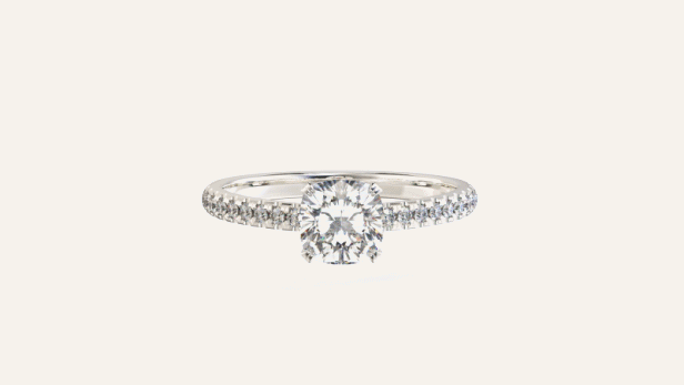 Cushion Elegant Diamond Ring.gif