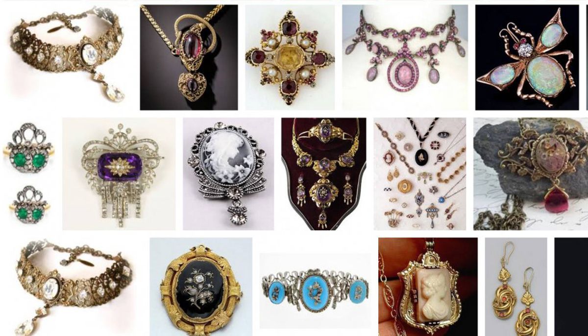 現代珠寶設計發展 - 漫談維多利亞時期珠寶 ( Victorian Era , 1837 ~ 1901 )