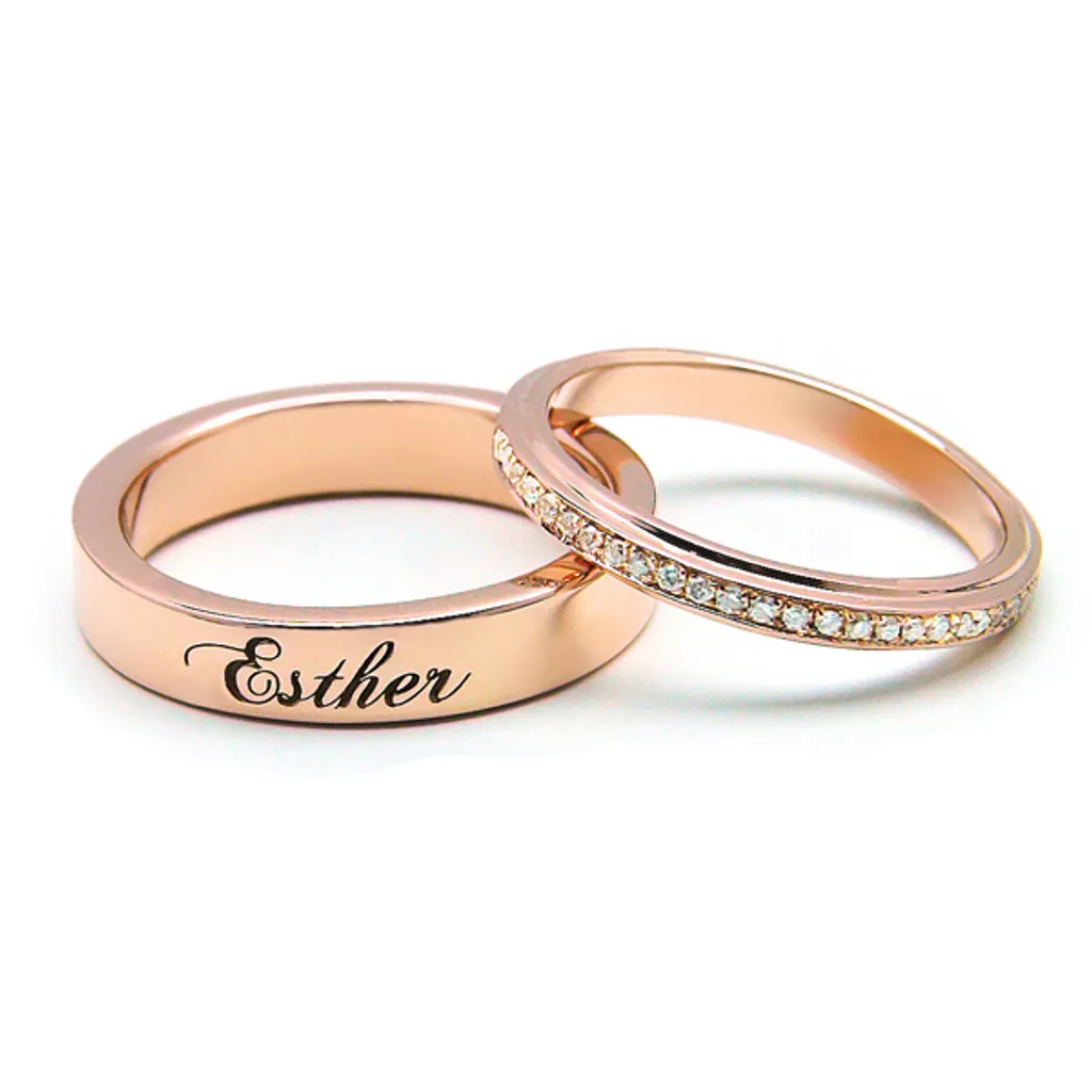 18 K Pink Gold Wedding Band 600 - 1.jpg