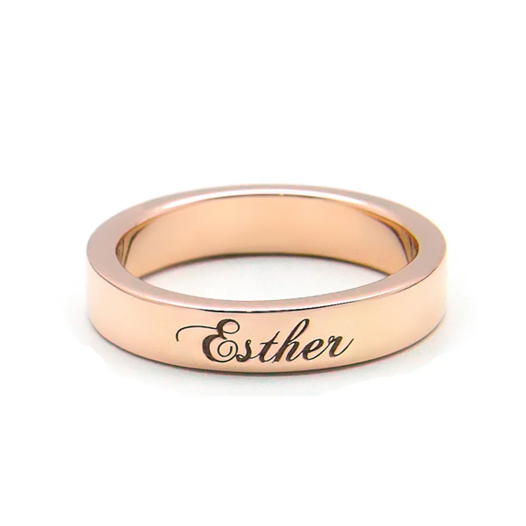 18 K Pink Gold Wedding Band 600 - 2.jpg