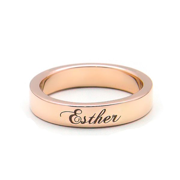 18 K Pink Gold Wedding Band 600 - 2.jpg