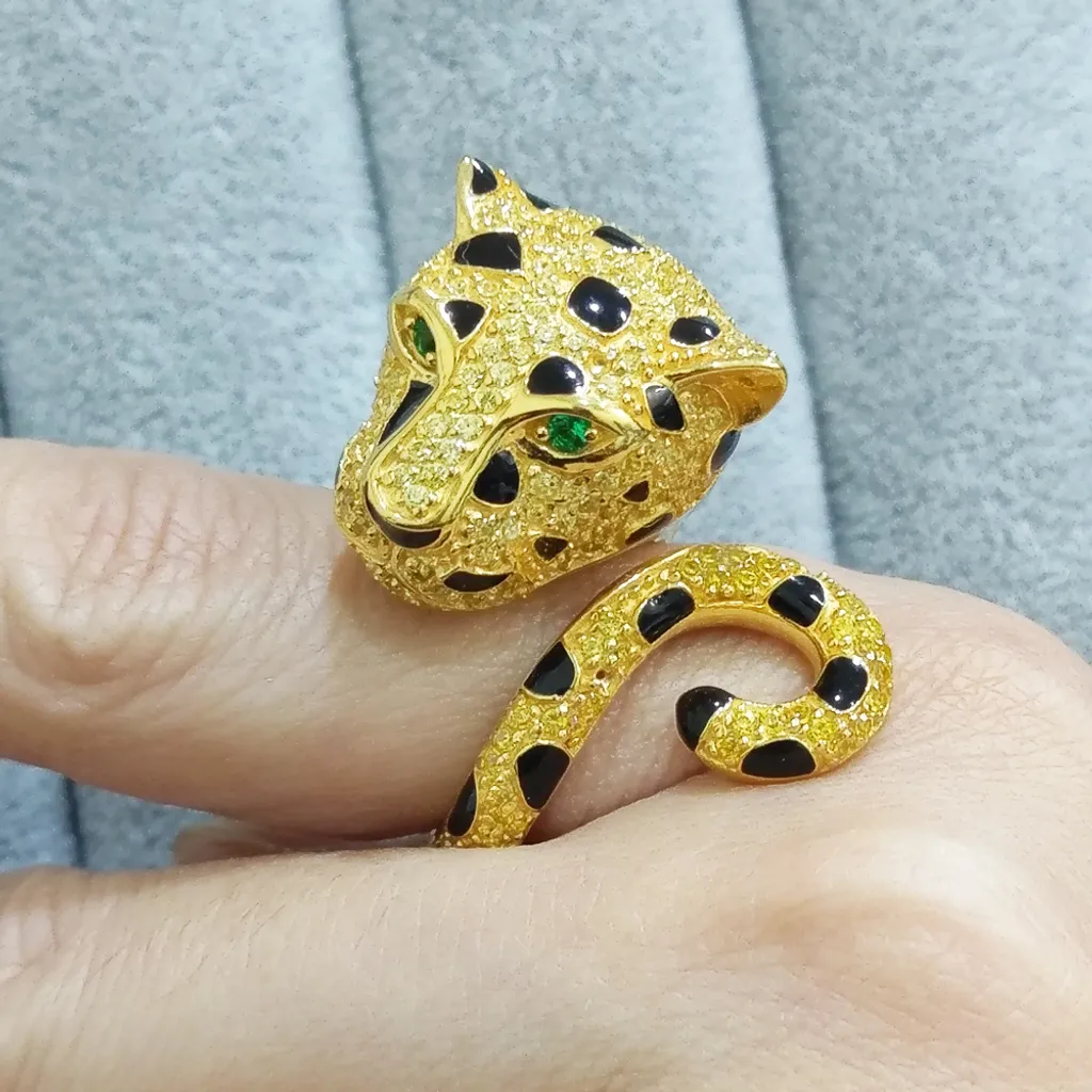 Yellow Panther with Model.jpg