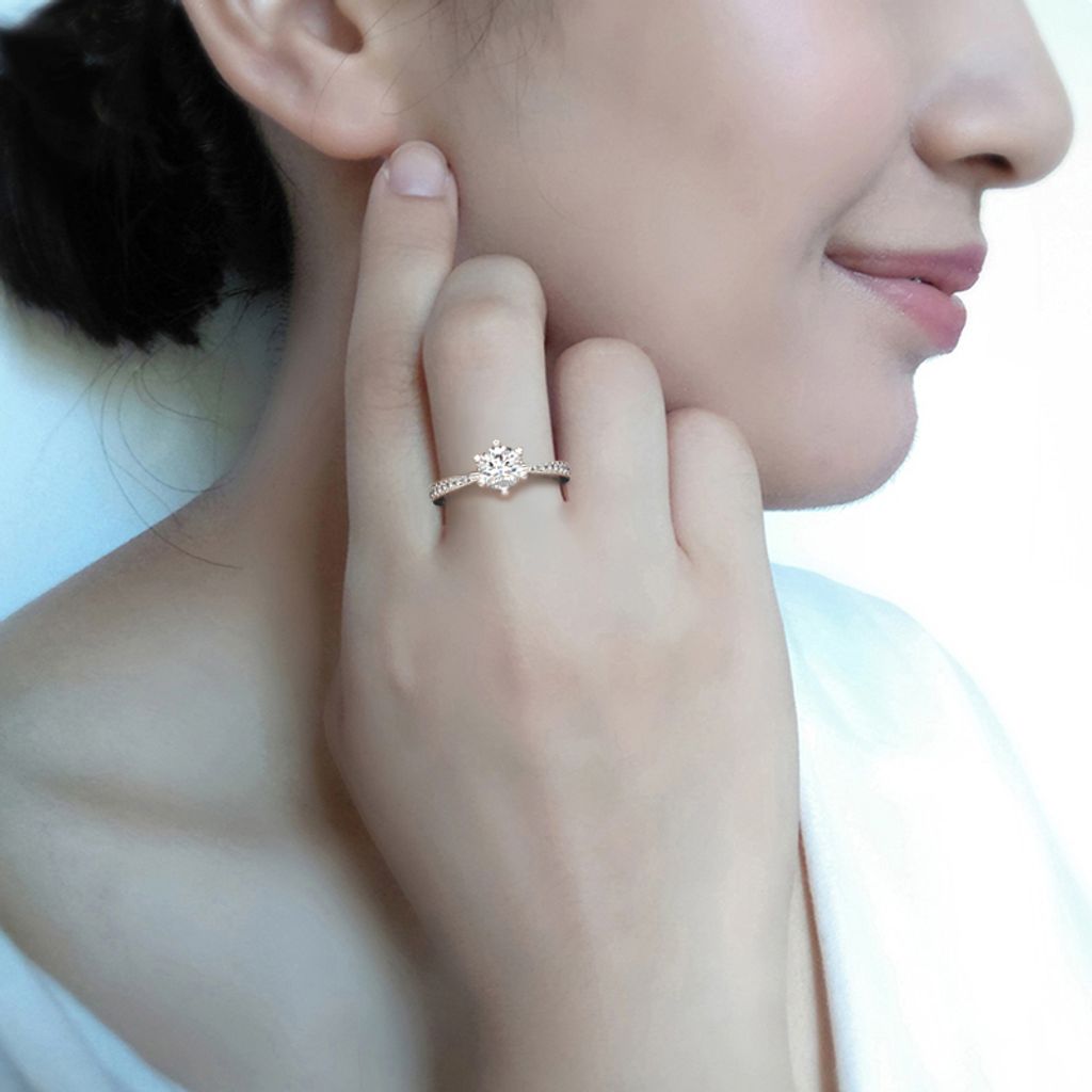 Beloved Series 1 Diamond Ring with Model.jpg