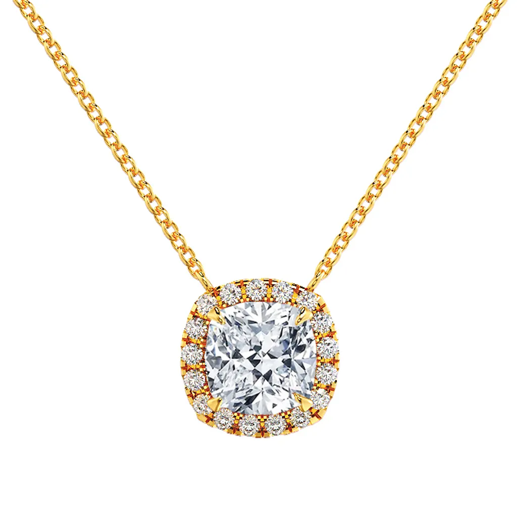 Cushion Halo Diamond Pendant Yellow.jpg