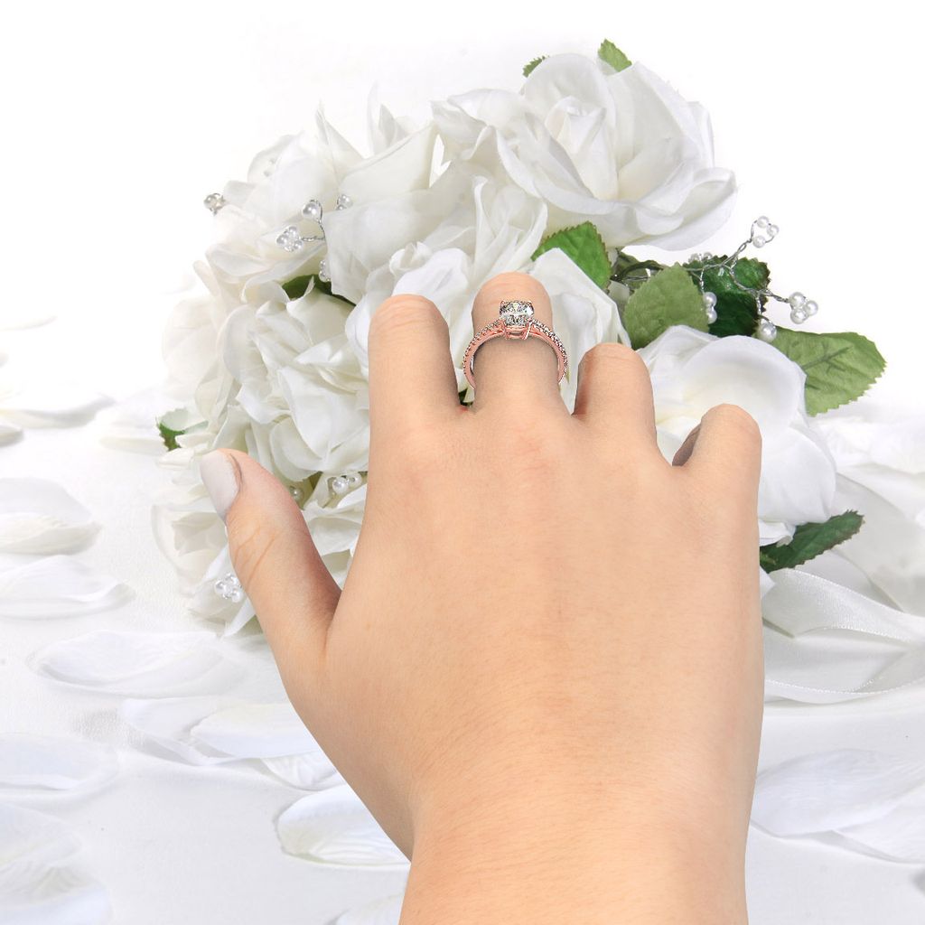 Cushion Elegant Diamond Ring with Hand.jpg