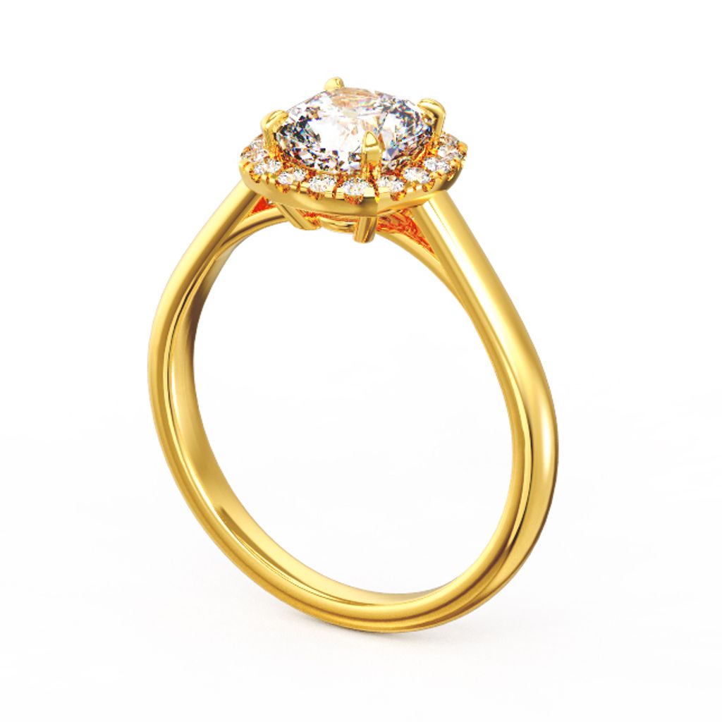 Cushion Halo Diamond Ring Yellow.jpg