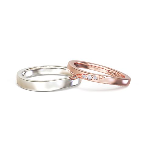 Love Breeze Wedding Band 1