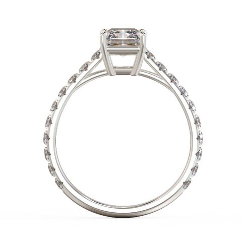 Radiant Elegant Diamond Ring 2