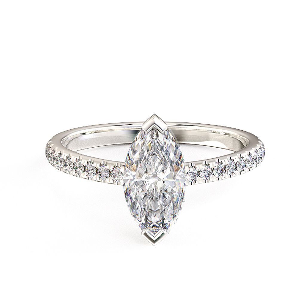 Marquise Elegant Diamond Ring 1