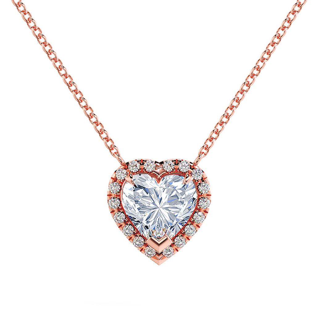 Heart Halo Diamond Pendant Pink.jpg