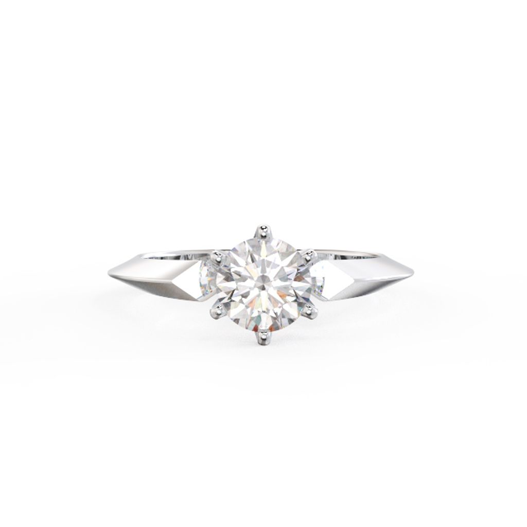 New Love Geometry Diamond Ring 1-1